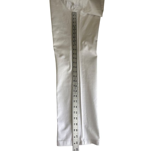 Gloria Vanderbilt, White, Amanda, Classic Fit, Tapered Leg Jeans, Size 12S - Picture 5 of 7